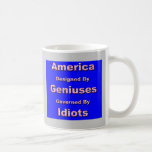 America: Designed by Geniuses Mug