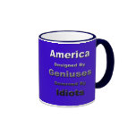 America: Designed by Geniuses Mug