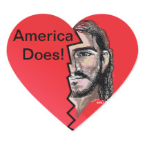 America Does! Sticker