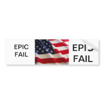 america failure bumper sticker