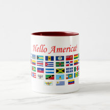 America Flags Coffee Mugs