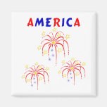 America Freedom Refrigerator Magnet