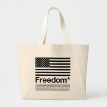 America: Freedom terms and conditions Tote Bags