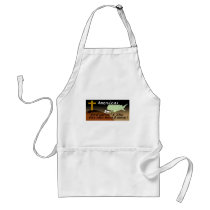 AMERICA GOD DIDNT MOVE APRONS