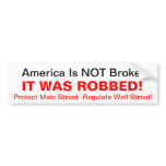 America is NOT Broke! Bumper Stickers