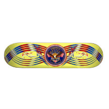America Is Not Forgotten V-2 See Notes Custom Skateboard