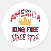 America King Free Stickers