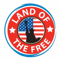 America Land of the Free photo sculptures