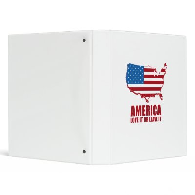 America. Love it or Leave it. by Politicaltshirts