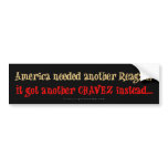 America needed a Reagan Bumper Sticker