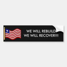 America Rebuilds Bumper Stickers