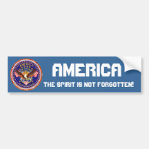 America Spirit Is Not Forgotten Please See Notes Bumper Stickers
