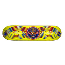 America Spirit Is Not Forgotten V-2 See Notes Skateboard