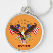 America Spirit  Key Chain Premium