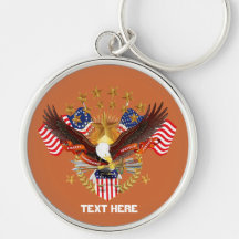 America Spirit  Key Chain Premium