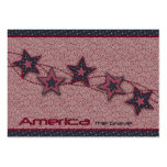 America the Brave Gift Tag Business Card