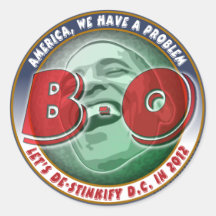 America, We Have a Problem Stickers