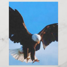 Américain chauve Eagle Tract Customisé
