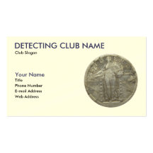 Américain Detectorist Carte De Visite
