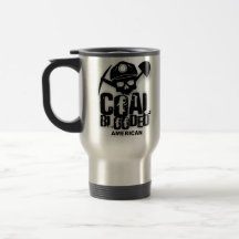 AMÉRICAIN DU CHARBON BLOODED MUGS