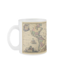 Americam utramque - North & South America Map Mugs