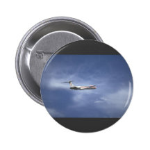 American Airlines airliner Pinback Button
