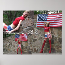 American Babe Posters