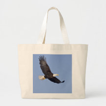 American Bald Eagle Canvas Bag