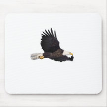 American Bald eagle Mousepads
