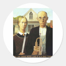 American Band Nerds Sticker