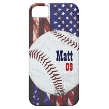 American baseball vintage look iPhone 5 case