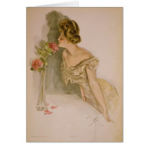 American Beauties by Harrison Fisher Greeting Cards