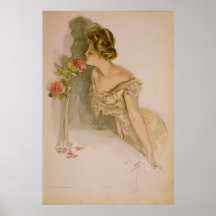 American Beauties by Harrison Fisher Poster