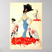 American Beauty 1920 Print