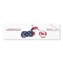 " American Bike " bumper stickers