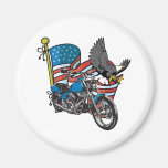 American Bike Eagle Fridge Magnets