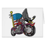 American Biker Eagle Cards