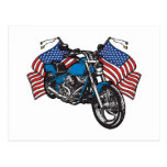 American Biker Motorcycle Post Card
