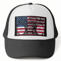 american boombox hat