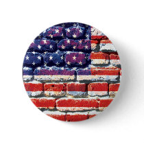 american brick pinback buttons