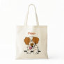 American Brittany Cute Cartoon Dog  Personalized Tote Bags