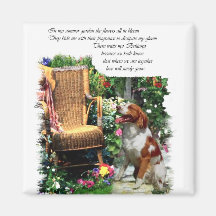 American Brittany Spaniel Art Gifts Magnet