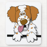 American Brittany Spaniel Cute Cartoon Dog mousepads