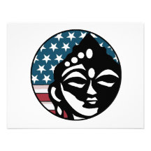 American Buddhist Custom Invitation