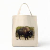 American Buffalo Grocery Tote Bag