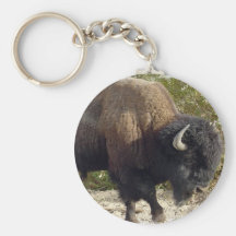 American Buffalo Keychain