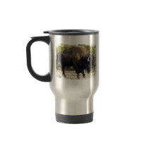 American Buffalo Stainless Travel Mug
