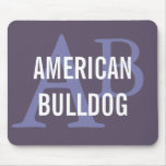 American Bulldog Breed Monogram