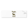 American Bulldog Bumper Sticker