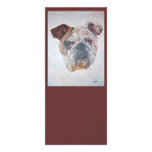 American Bulldog Custom Rack Cards